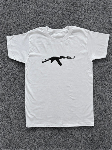 Ak47 graphic tee streetwear - tee,