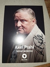 Autogrammkarte Axel Prahl Tatort Münster Polizeiruf Traumschiff ARD ZDF RTL NDR 
