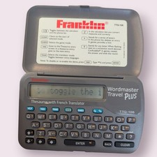 Franklin Wordmaster Travel