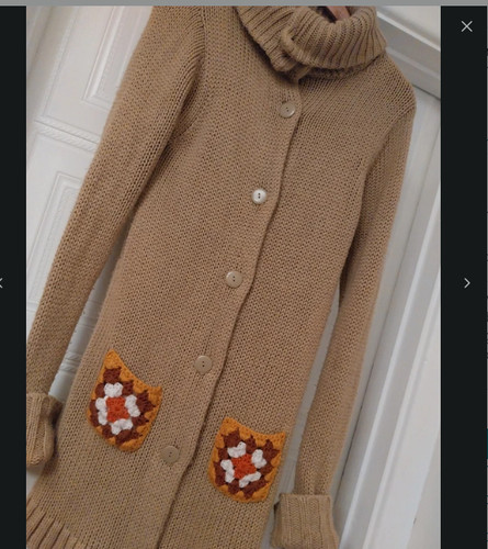 Zara long senf - zara, strickjacke
