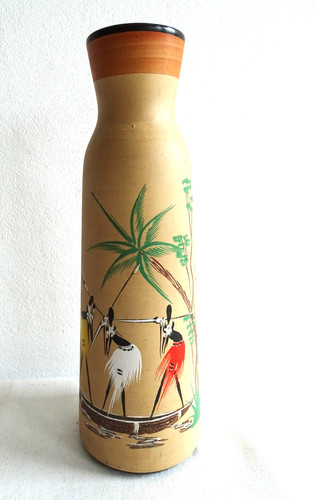 Afrika keramik vase dümler - keramik,