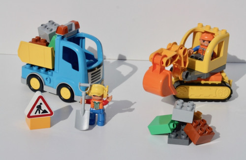 Lego duplo set 10812 bagger - duplo,