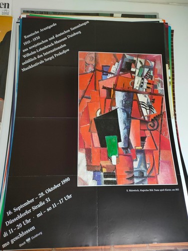 Plakat malewitsch 1990 - k.,