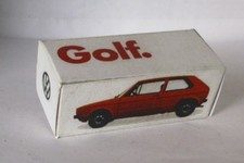 Repro Box Schuco 1:66 VW Golf Werbeschachtel