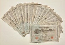 Reichsbanknote 1000 Mark 20 St.  21. April 1910