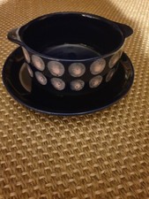 MELITTA Kopenhagen blau - Polka Dots - Suppentasse mit Unterteller