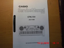 Casio CTK 731  Keyboard