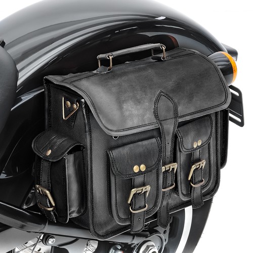 Satteltasche leder für moto - satteltasche,