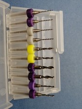 10 Vhm Bohrer gemischt cnc bohren cfk Gfk Plexyglas 