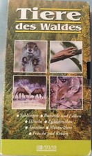 VHS Tiere des Waldes (Atlas Verlag) FSK oA 55 Minuten Farbe 