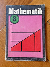DDR Schule Mathematik Klasse 8 Schulbuch Lehrbuch 1986 Ostalgie Volk und Wissen