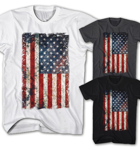 Herren shirt vintage usa - t-shirt,