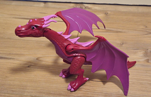 Playmobil drachen figur rot - playmobil,