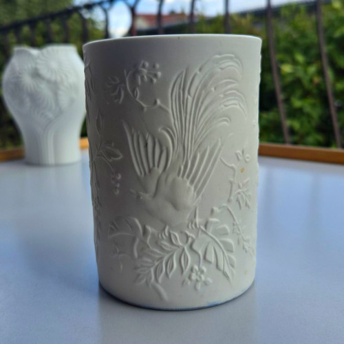 Kaiser porzellan tasse weiß - porzellan,