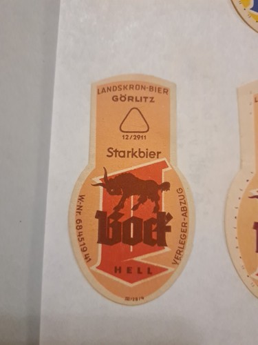 Bieretikett landskron - ☆☆bieretikett,