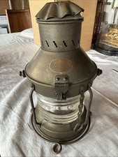 Vintage Perko Ankerlaterne Schiffslampe Maritim Deko 28cm Metall