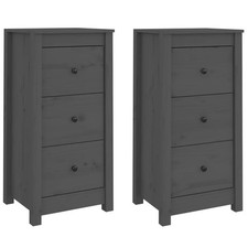 Sideboards 2 Stk. Grau