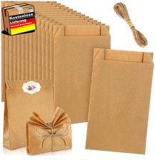 Papiertüten Kraftpapier Set