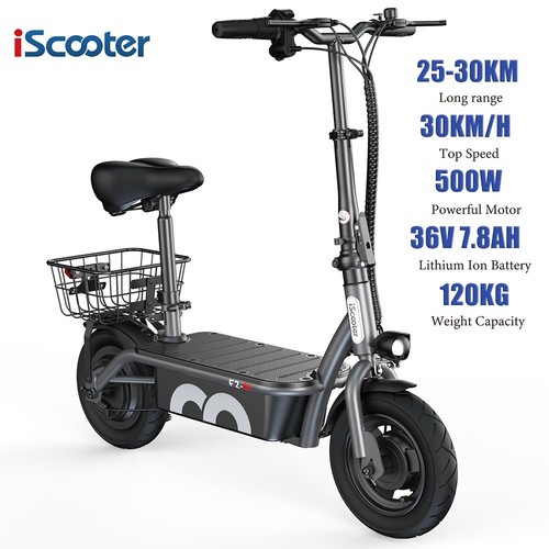 Iscooter elektroroller - iscooter, 10''