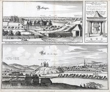 Poll an der Weser Ricklingen LK Holzminden Niedersachsen Merian Kupferstich 1650