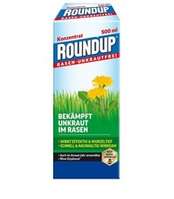 Roundup Rasen-Unkrautfrei Konzentrat zur Einzelpflanzenbehandlung, 500ml
