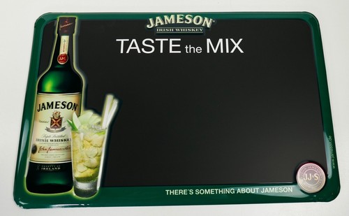 Jameson whiskey kreidetafel - whiskey,