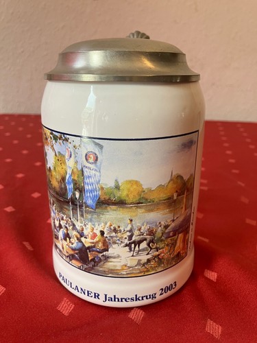 Paulaner jahreskrug 2003 mit - 2003,