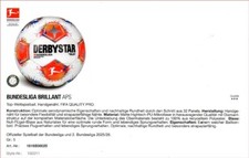 Derbystar Bundesliga Fußball