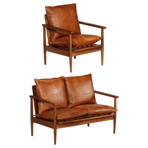 Tlg sofagarnitur braun - 2-tlg.,