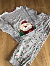 Jungen Schlafanzug Weihnachten Gr. 128/134