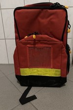 Notfallrucksack klein, rot gelb, 20l, 45x30cm, leer!, nie am Pat. genutzt DLRG