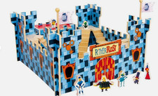 Ritter Rost Ritterburg Kinderspielzeug - Ritter Spielwelt  aus Holz