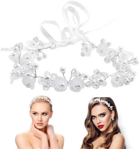 Braut haarschmuck perlen - braut,