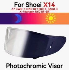 Photochrom Helm Visier für