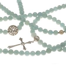 Kette mit Aquamarin Edelstein