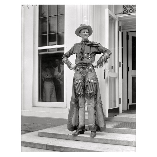 Cowboy vintage foto poster - cowboy, |