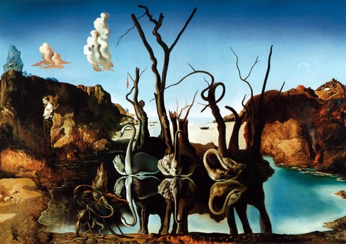 Salvador dali schwäne - salvador,
