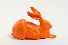 Ottmar Hörl, Dürer Hase orange, neu, Deko, Geschenk, Kunst, Skulptur Weihnachten