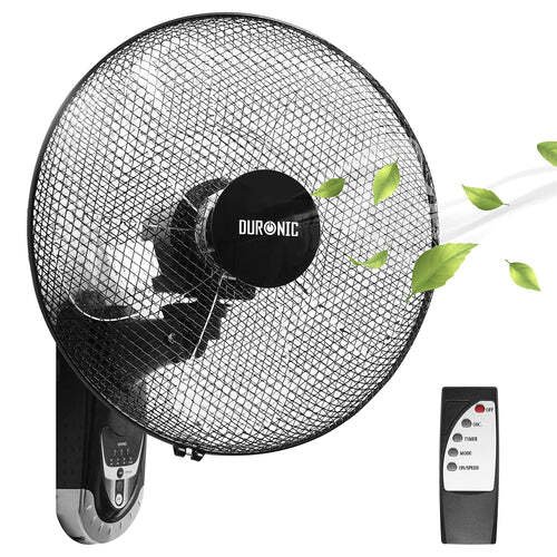 Duronic fn55 wandventilator - bk,