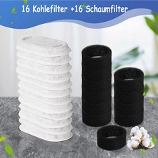 32Stk  Filter Für Haustier Katzen Hunde Wasserspender Trinkbrunnen Ersatzfilter