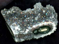 Achat/Agate mit Amethyst von