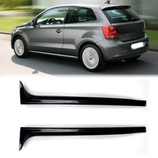 Für VW Polo MK5 6R 6C 2011-2017 Vertikale Heck Flügel Spoiler Flaps Links+Rechts