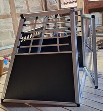 Gebrauchte Hundetransportbox Alpuna mit Notausstieg u.a für VW Caddy