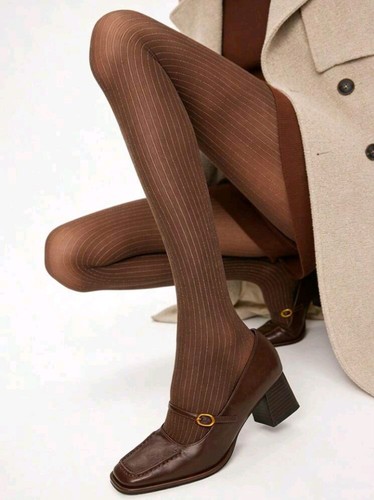 Strumpfhose braun glitzer - braun,
