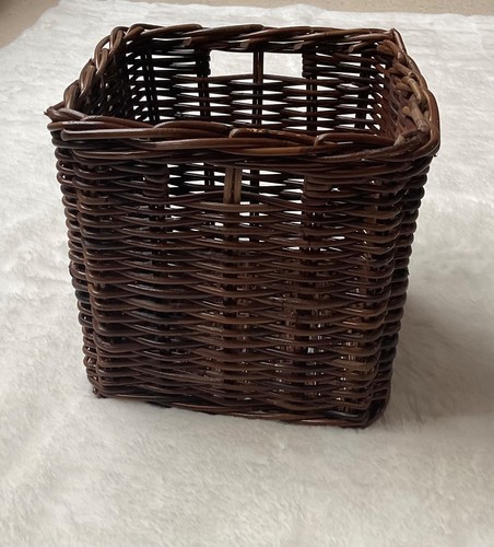 Rattan korb braun - 2x,