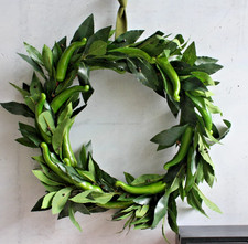 Deko Kranz 30 cm mit Chili &