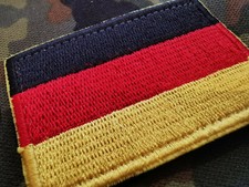 DEU Flagge Patch Klett
