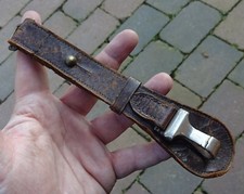 original  Hänger Tragevorrichtung für Degen  Offiziersdolch braun   B