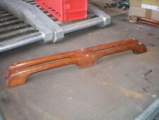 Segelboot Handlauf 2 x Teak / Mahagoni für ein Oldtimer Segel Boot Länge 0,76 m