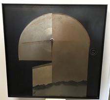 Horst Antes ? Kunst Objekt Metall Bild